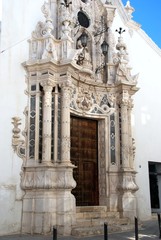 Fototapeta na wymiar View of Carmen church (Iglesia del Carmen), Estepa, Spain.