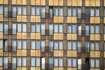Fototapeta na wymiar design pattern building windows
