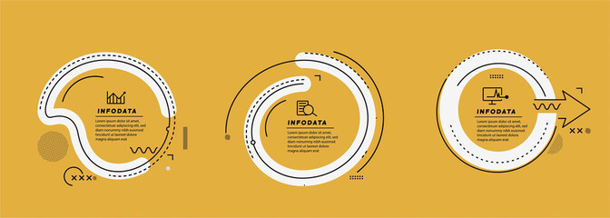 Design elements of business infographics. Modern infochart, marketing chart and graphs, bar diagrams.
