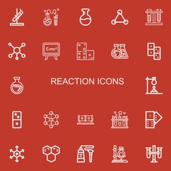 Editable 22 reaction icons for web and mobile