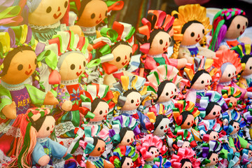 The oaxaca dolls called "Lele" or "Otomi" dolls are a tradition in Mexico.