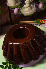 Delicious Polish Easter chocolate cake