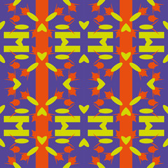 Abstract pattern graphic. Seamless vector pattern geometric background.