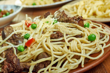 Tajarin with Chicken Liver Sugo
