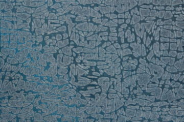 Shiny surface and pattern on foil paper texture for background