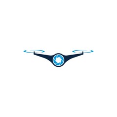 Drone logo vector icon design