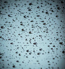 rain drops on the glass