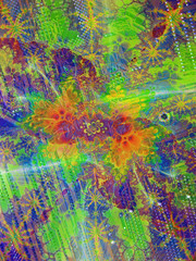 Abstract image of  a Quantum computer