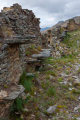 Susupillo Site. Ruins of Inca Temple. Tantamayo. Peru. Andes. Huánuco Region, Huamalíes Province, Tantamayo District.