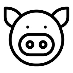 Obraz premium pig