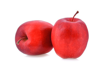 fresh apple on white background