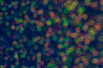 elegant bokeh background. Seasonal cooling light decorative abstract