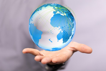 the world digital in hand.