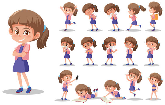 Run Girl Cartoon Images – Browse 31,413 Stock Photos, Vectors, and Video |  Adobe Stock