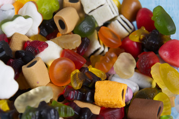 diverse Süßigkeiten