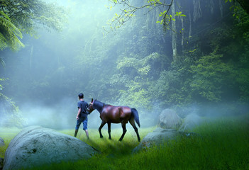 horse and rider