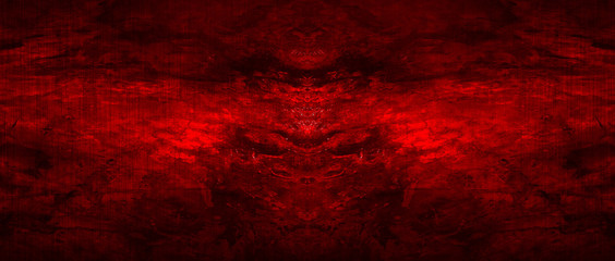 red and black scratch metal background and texture.