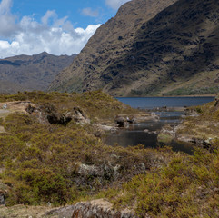 La Laguna Carpa - Tantamayo, Huánuco Peru Lake and mountains Andes