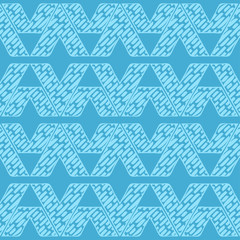 Aztec elements. Ethnic boho ornament. Seamless pattern. Tribal motif. Vector illustration for web design or print.