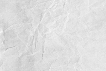 Fototapeta na wymiar Grey crumpled background paper texture