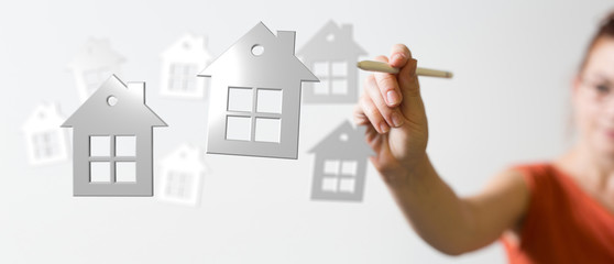 Purchase Agreement For House concept.