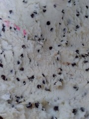 Close up shot of ice cream as background