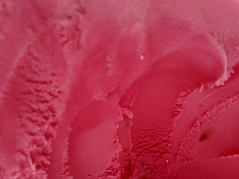 Close up shot of ice cream as background
