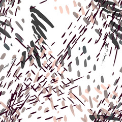 Stains Seamless Pattern. Fashion Concept. 