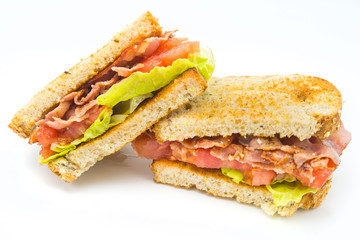 A BLT is a type of sandwich, named for the initials of its primary ingredients, bacon, lettuce and...