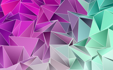 Abstract Low-Poly background. triangulated texture. Design 3d. Polygonal geometrical pattern. Triangular modern style