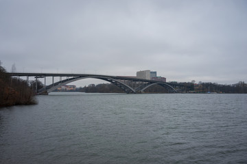 V&auml;sterbron in central stockholm, seen from the south 