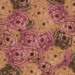  flower background decoration paper print