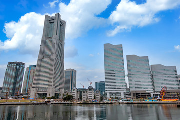 Fototapeta premium 神奈川県 横浜 みなとみらいの風景
