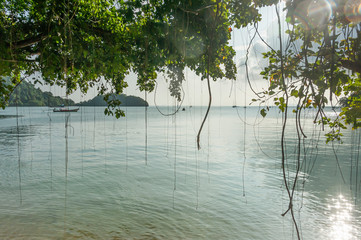 Holidays at the Andaman Sea, Krabi, Thailand.  
