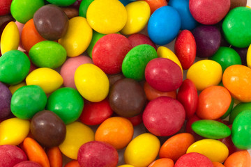 Fototapeta na wymiar background of colorful candies round