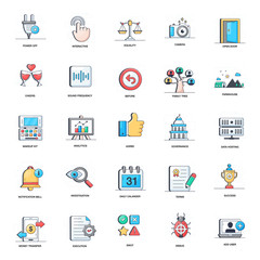  Pack of Flat Design Vector Icons