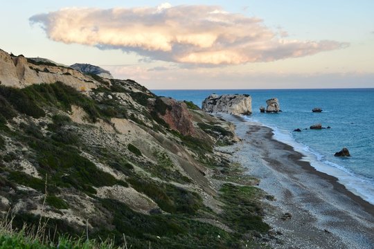 Skała Afrodyty Cypr Grecja