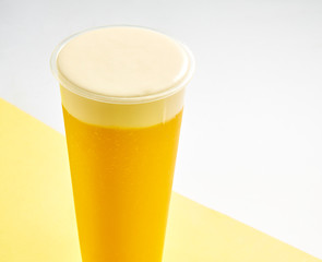 Milk shake mango drink
