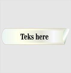 sticker icon with a white background