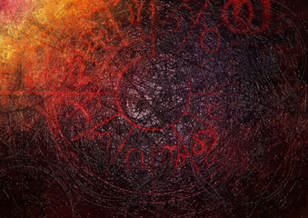 Astrology Horoscope Pattern Texture Background , Graphic Design