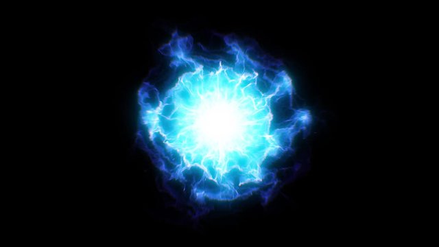 Abstract Blue Shockwave Smoke Animation. Pulsating energy field. Energy Fx Background. Magic particles with fluid distortion and turbulence effects. Futuristic explosion. Force fields. Vortex flows