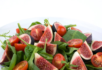 Vegan Fig and Rocket Salad