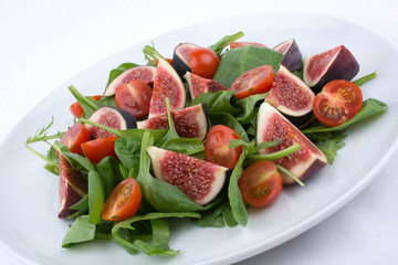 Vegan Fig and Rocket Salad