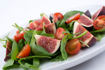Vegan Fig and Rocket Salad