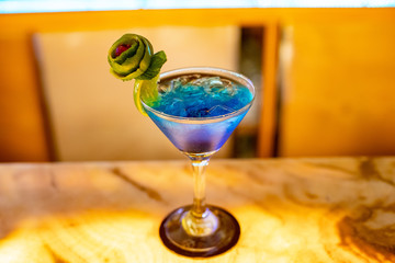 cocktail in the bar