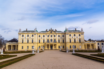 Fototapeta na wymiar Pałac Branickich w Białymstoku - Wersal Podlasia - Polska 