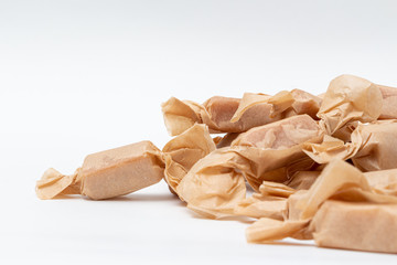 Delicious homemade salty toffee