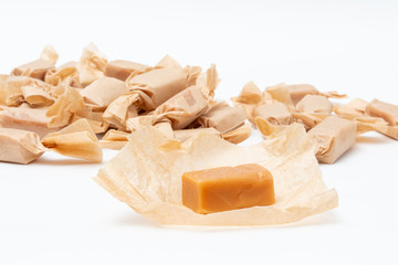 Delicious homemade salty toffee