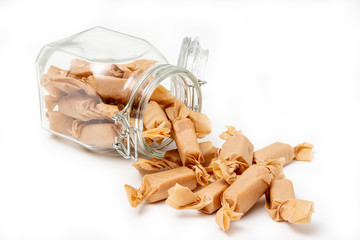 Delicious homemade salty toffee