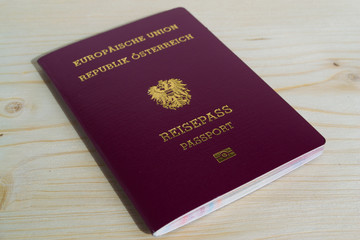 Austrian citizen passport, European passport